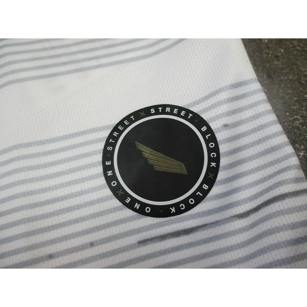 Los Angeles FC Jersey Shirt Mens 2XL White Gray MLS Soccer YouTubeTV Adidas 2019